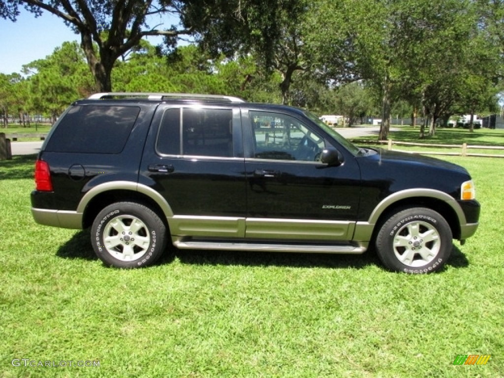 2004 Explorer Eddie Bauer 4x4 - Black / Medium Parchment photo #3
