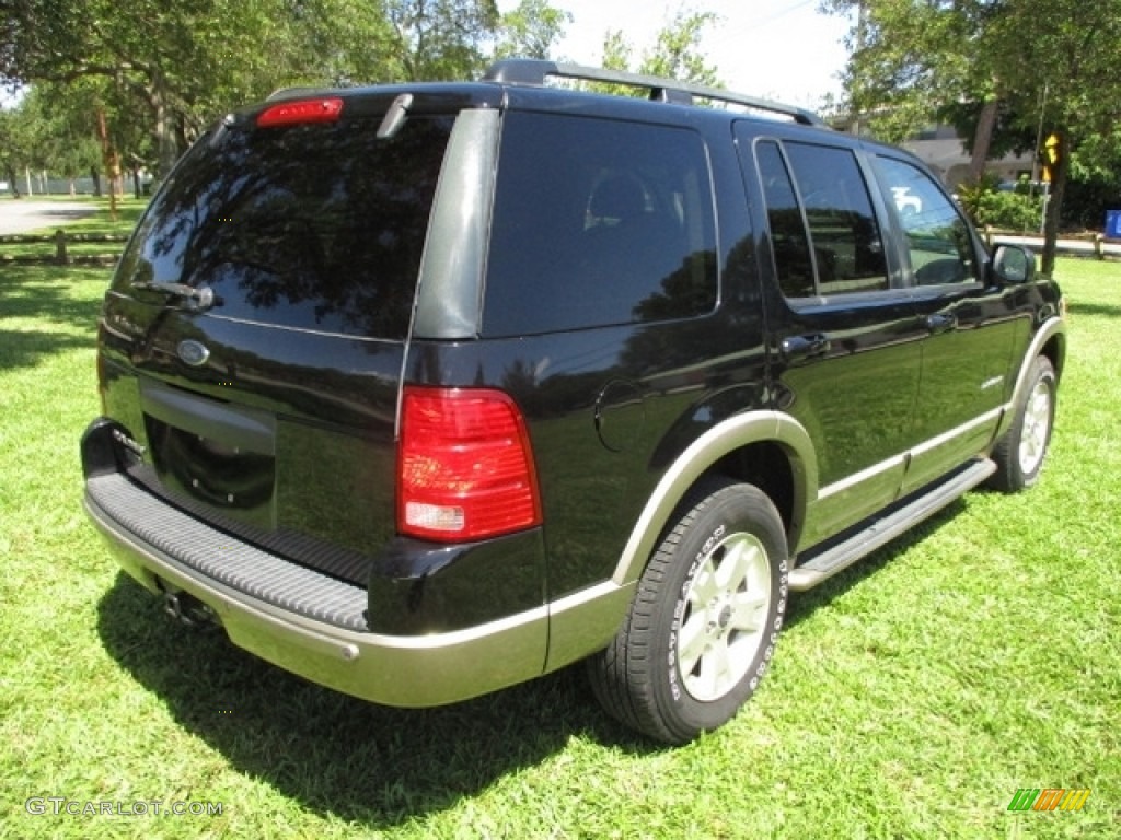 2004 Explorer Eddie Bauer 4x4 - Black / Medium Parchment photo #5