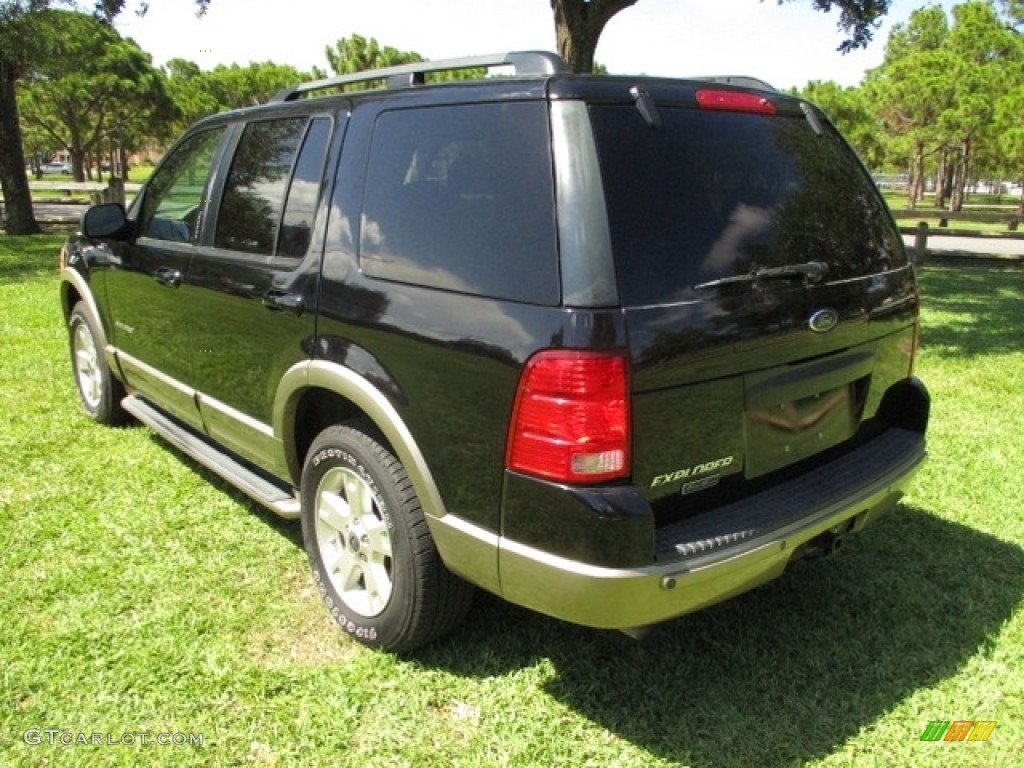 2004 Explorer Eddie Bauer 4x4 - Black / Medium Parchment photo #9