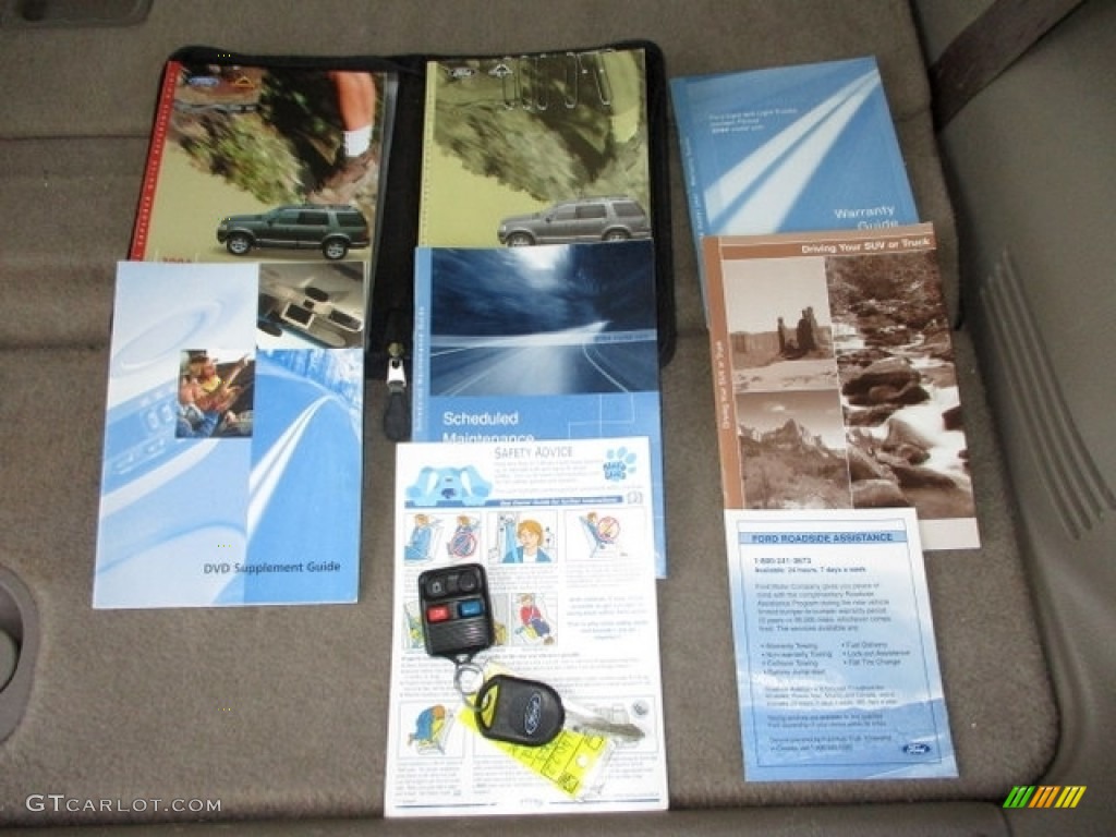 2004 Explorer Eddie Bauer 4x4 - Black / Medium Parchment photo #41