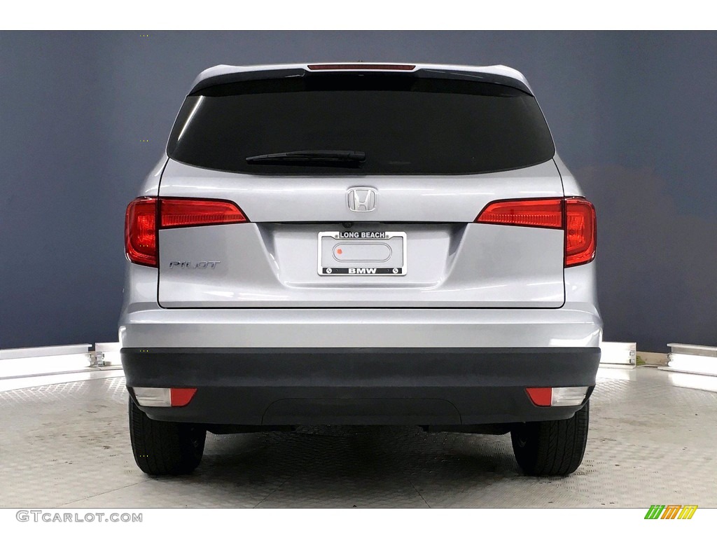 2017 Pilot EX-L - Lunar Silver Metallic / Gray photo #3