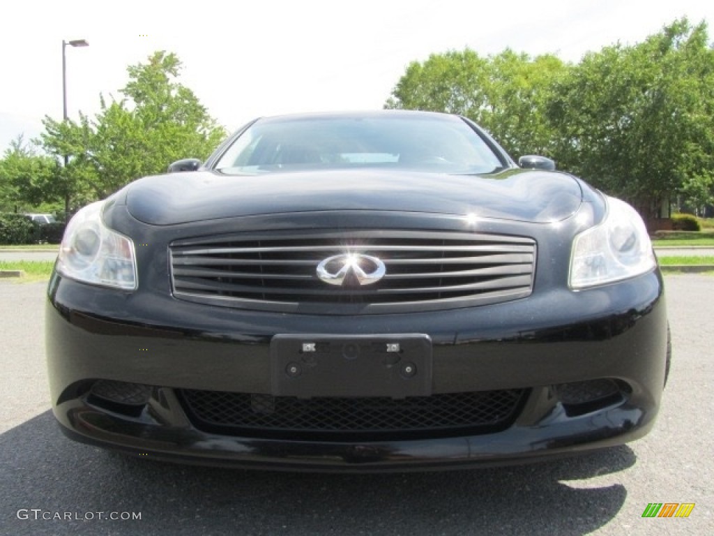 2008 G 35 S Sport Sedan - Black Obsidian / Graphite photo #4