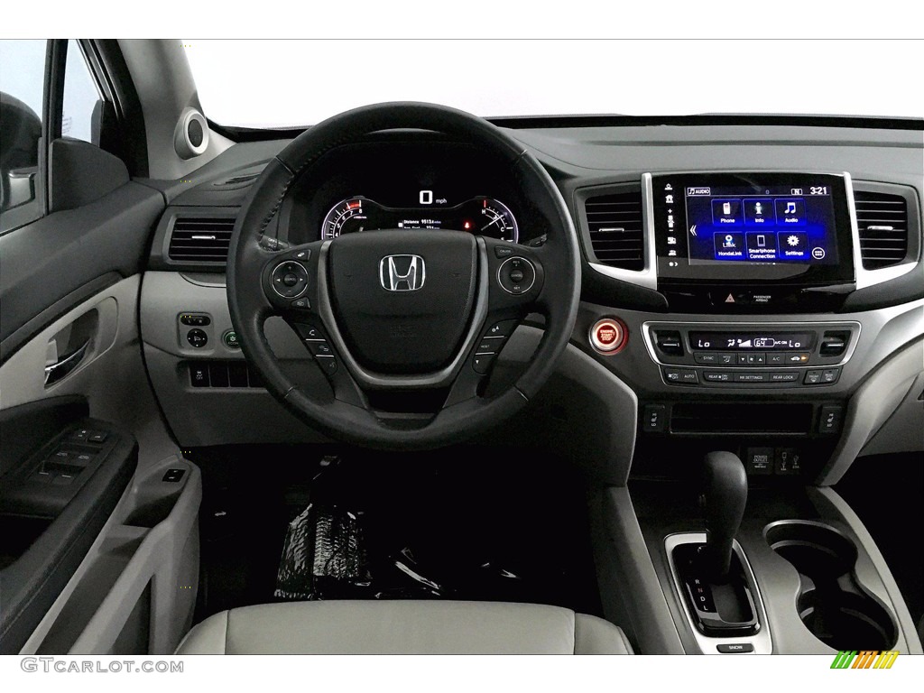 2017 Pilot EX-L - Lunar Silver Metallic / Gray photo #4