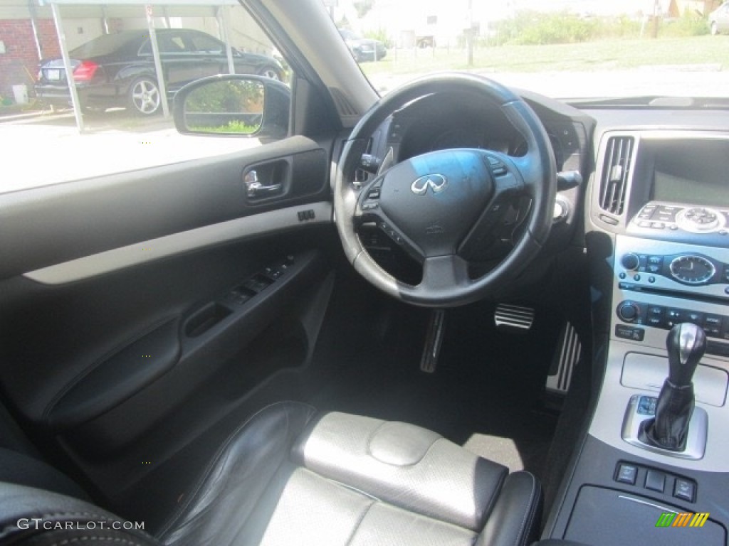 2008 G 35 S Sport Sedan - Black Obsidian / Graphite photo #12