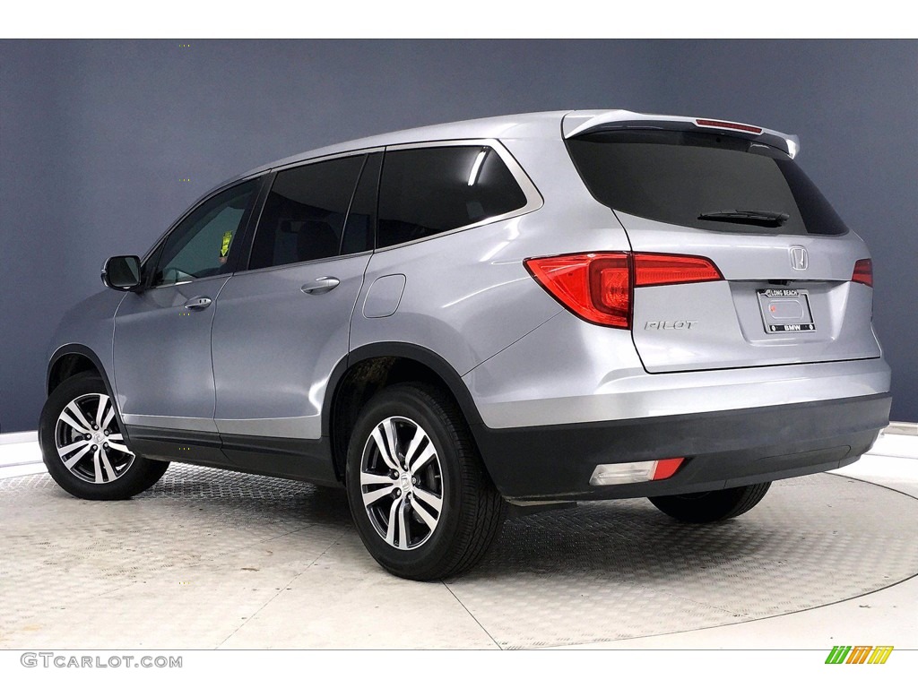 2017 Pilot EX-L - Lunar Silver Metallic / Gray photo #10