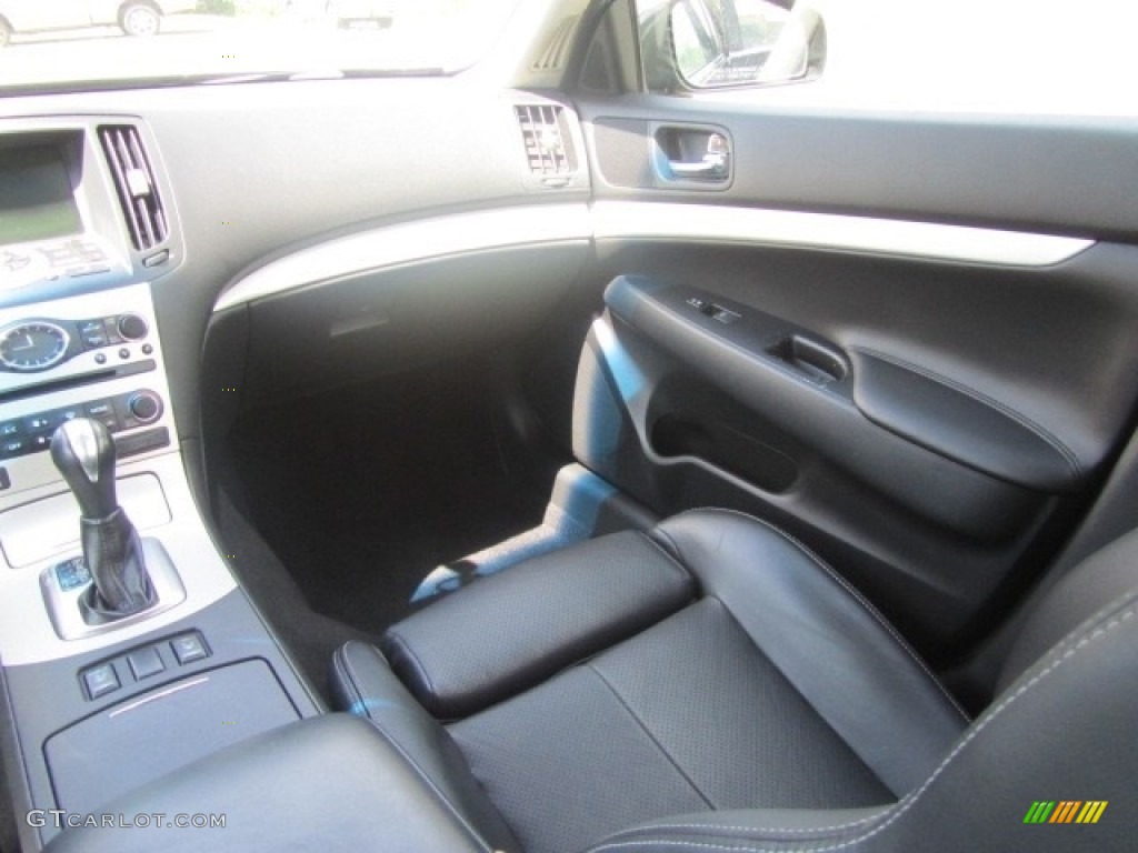2008 G 35 S Sport Sedan - Black Obsidian / Graphite photo #14