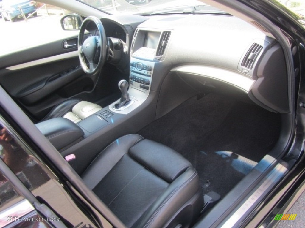 2008 G 35 S Sport Sedan - Black Obsidian / Graphite photo #21