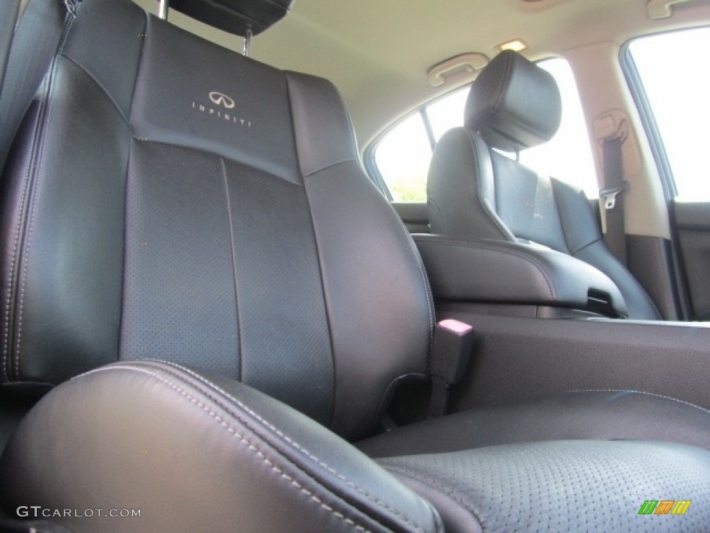 2008 G 35 S Sport Sedan - Black Obsidian / Graphite photo #22