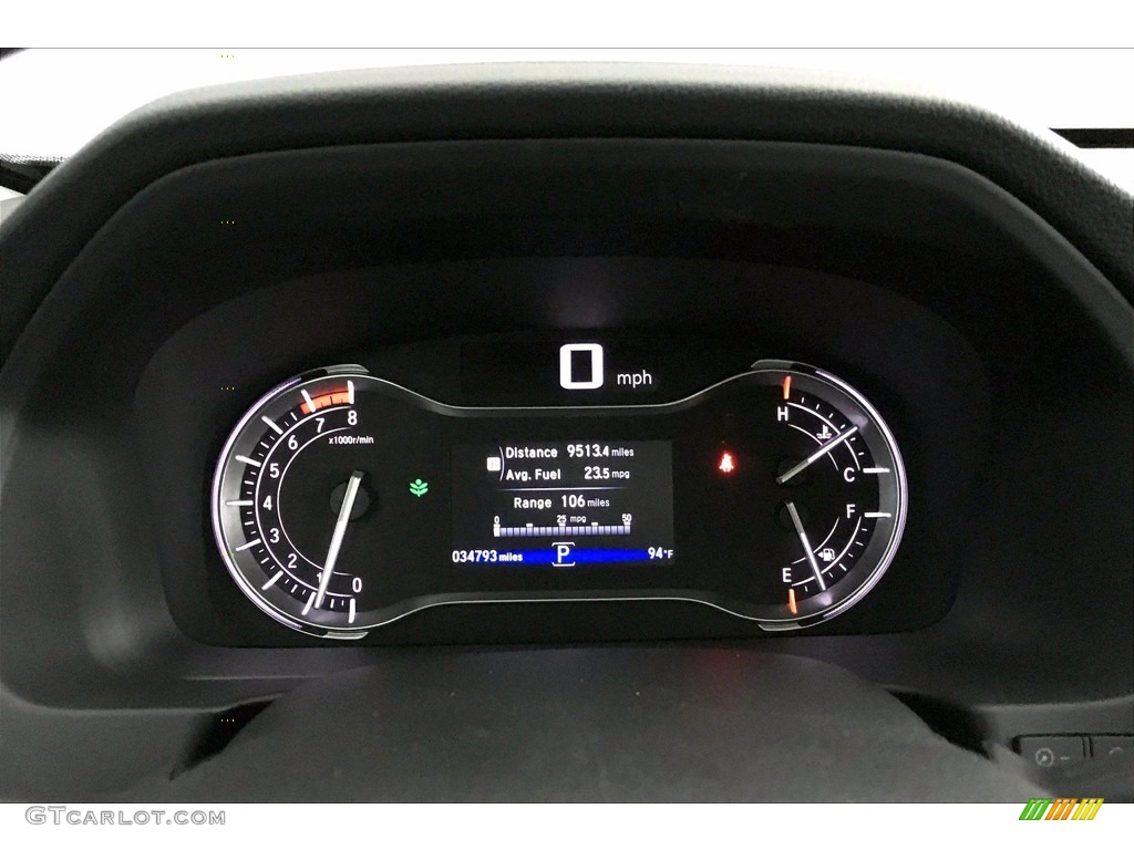 2017 Pilot EX-L - Lunar Silver Metallic / Gray photo #20