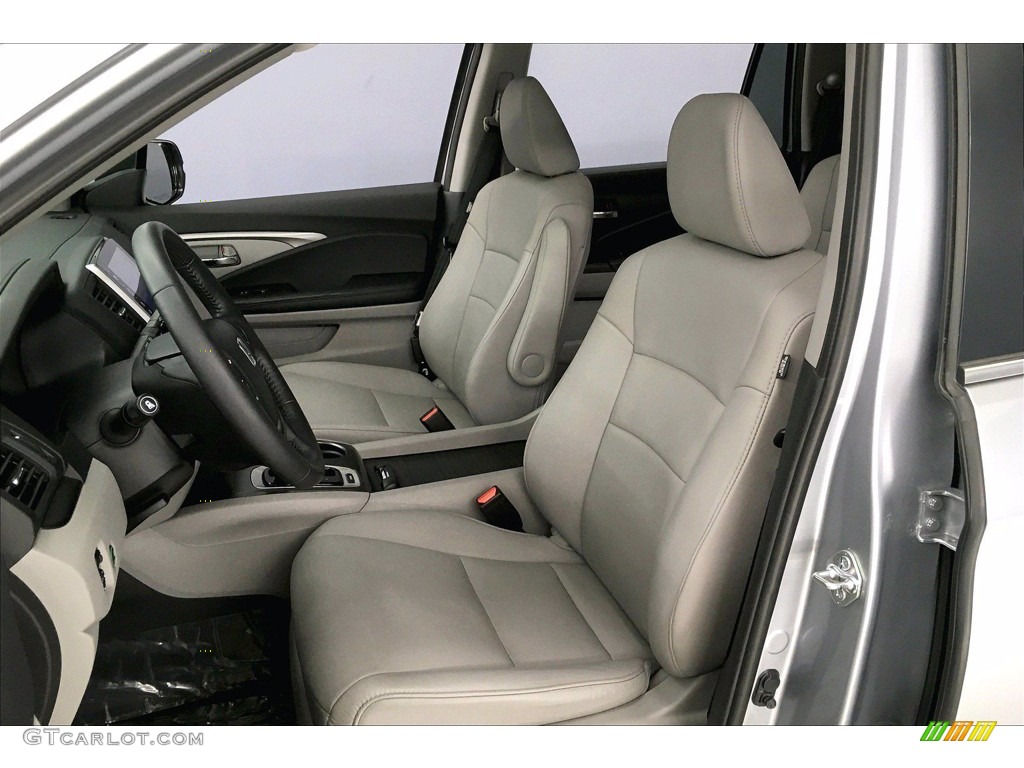 2017 Pilot EX-L - Lunar Silver Metallic / Gray photo #28