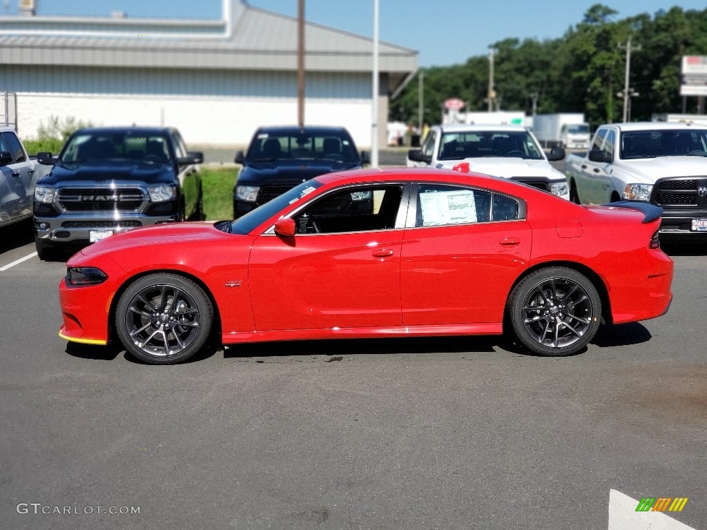 2020 Charger Scat Pack - TorRed / Black photo #3