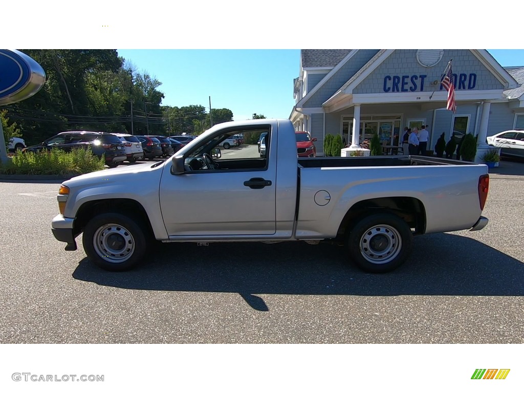 2012 Colorado Work Truck Regular Cab - Sheer Silver Metallic / Ebony photo #4