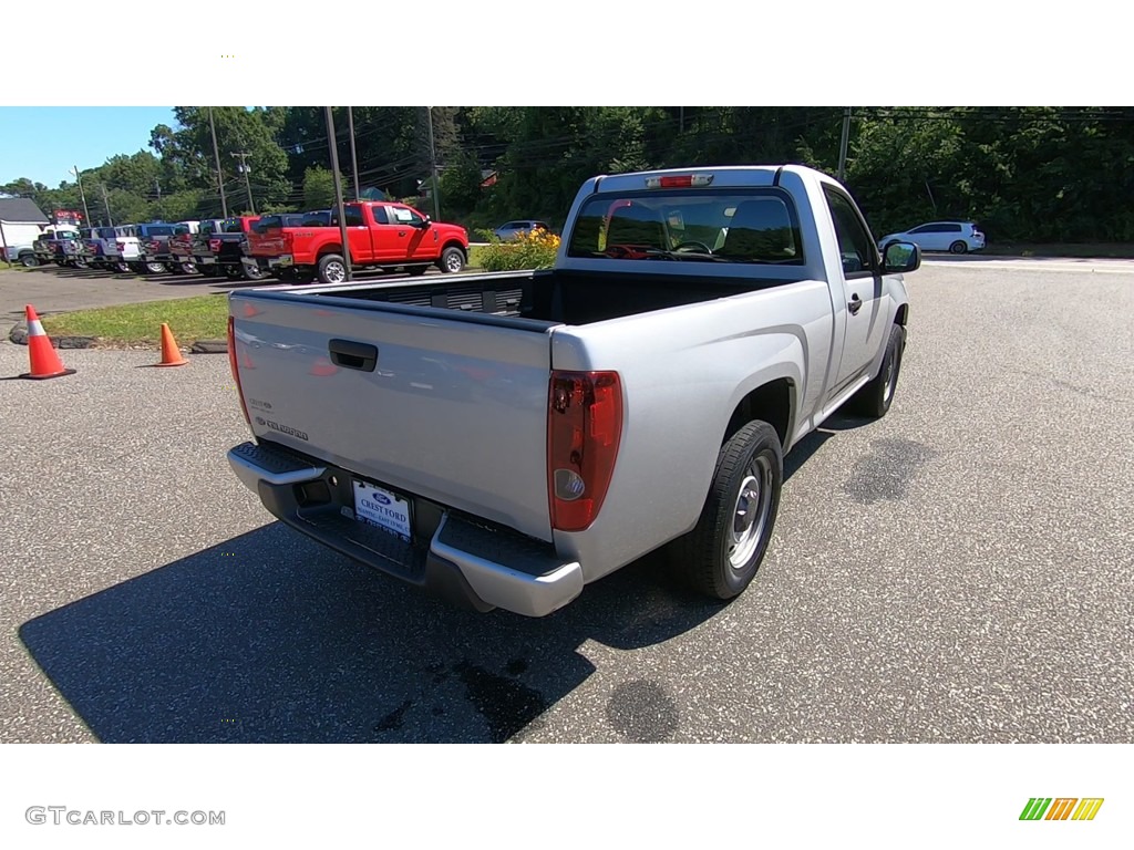 2012 Colorado Work Truck Regular Cab - Sheer Silver Metallic / Ebony photo #7
