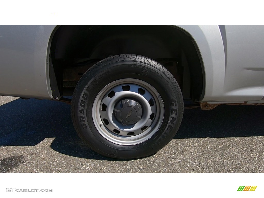 2012 Colorado Work Truck Regular Cab - Sheer Silver Metallic / Ebony photo #18