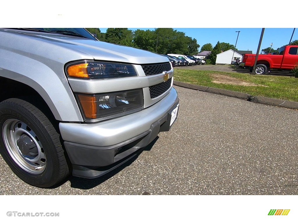 2012 Colorado Work Truck Regular Cab - Sheer Silver Metallic / Ebony photo #22