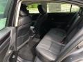 2020 Lexus ES Black Interior Rear Seat Photo