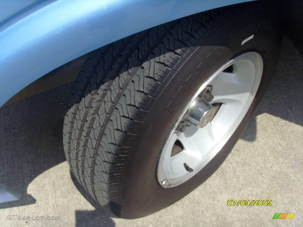 1997 S10 LS Extended Cab - Light Stellar Blue Metallic / Graphite photo #14
