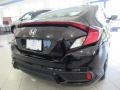 2017 Crystal Black Pearl Honda Civic LX Coupe  photo #10