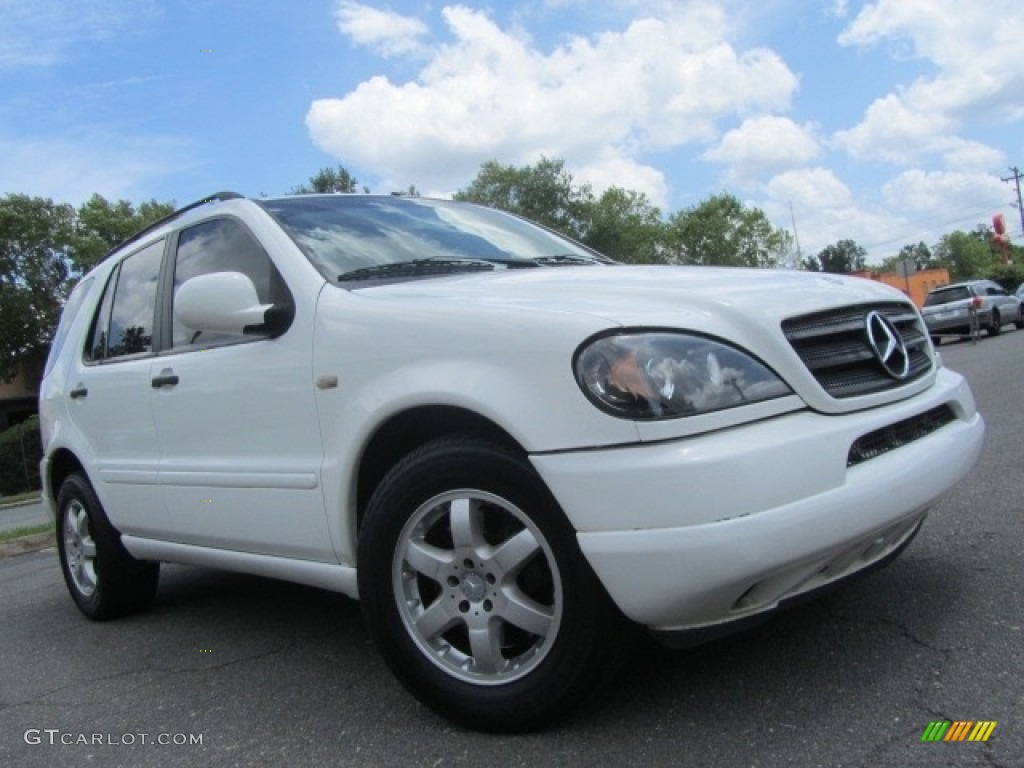 2000 ML 430 4Matic - Polar White / Java photo #1