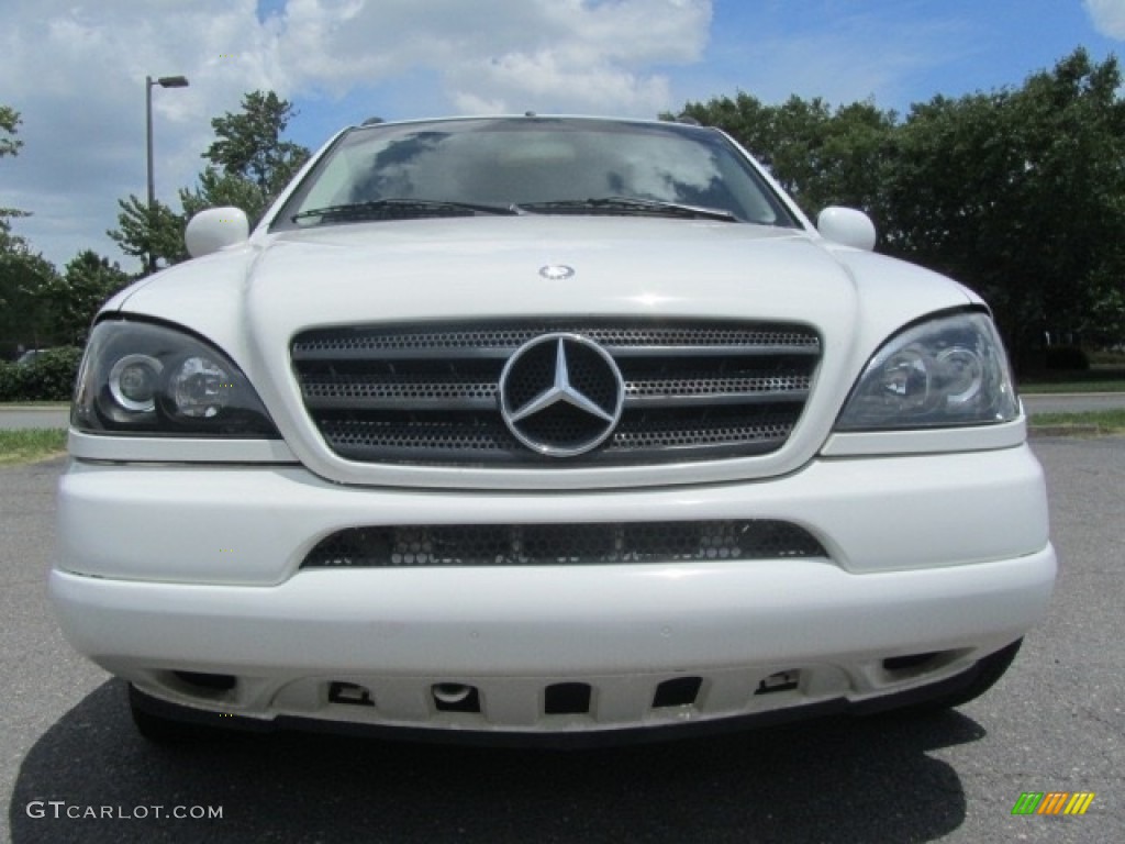 2000 ML 430 4Matic - Polar White / Java photo #4