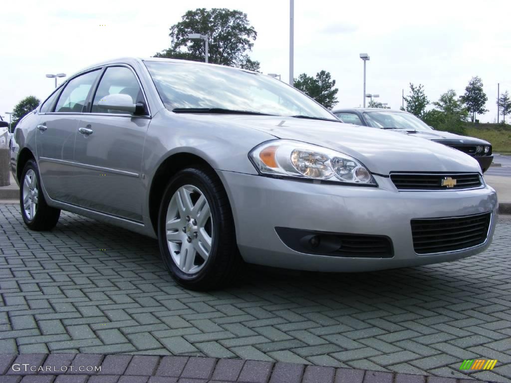 2007 Impala LTZ - Silverstone Metallic / Gray photo #7