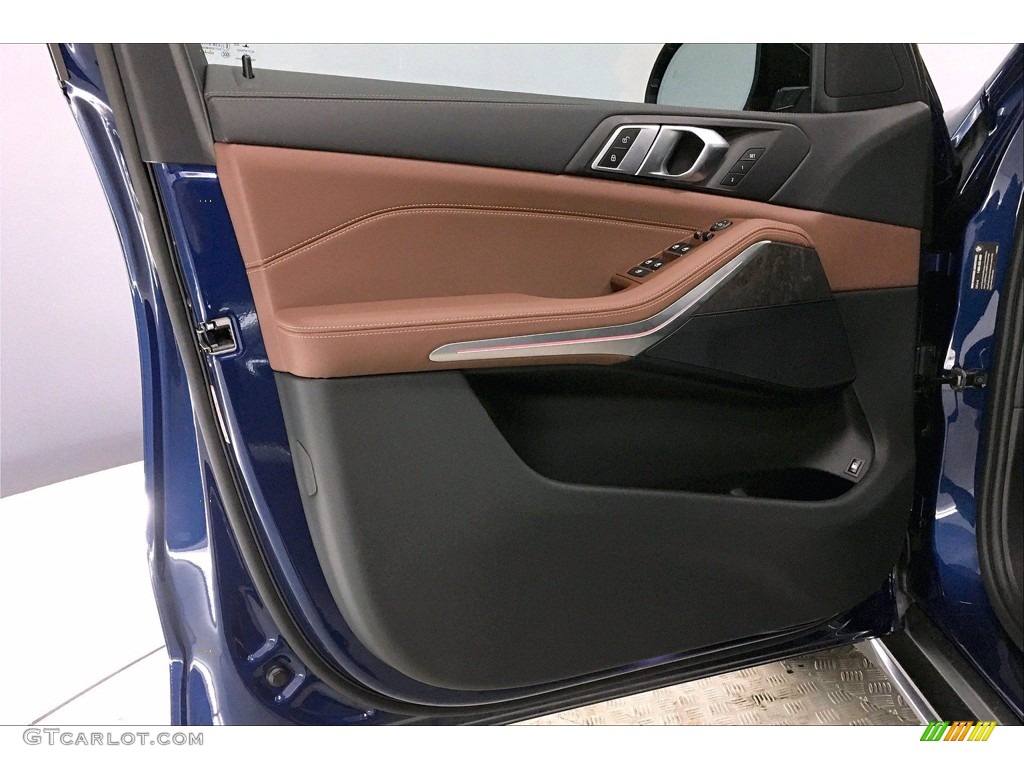 2021 BMW X5 xDrive45e Coffee Door Panel Photo #139098235