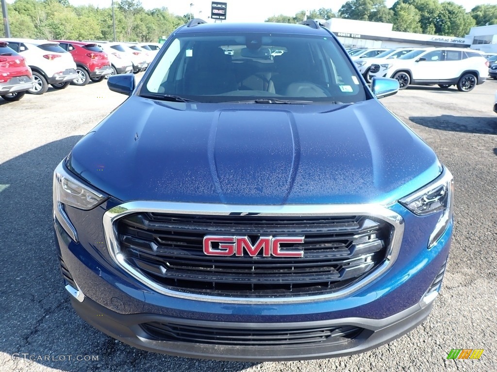 2020 Terrain SLE AWD - Blue Emerald Metallic / Jet Black photo #2