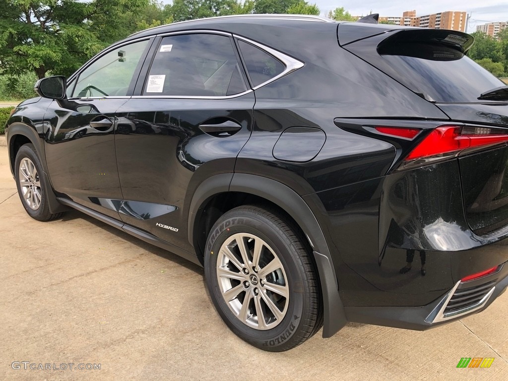 2020 NX 300h AWD - Caviar / Black photo #4