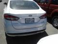 2017 Oxford White Ford Fusion Hybrid SE  photo #4