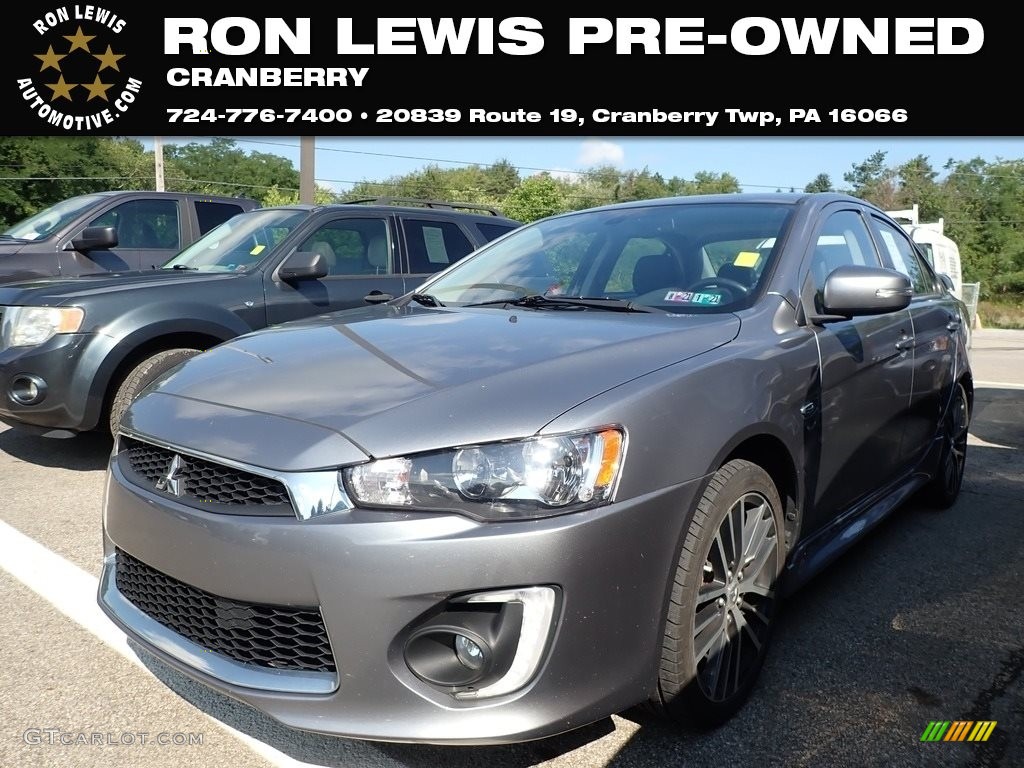2016 Lancer GT - Mercury Gray Pearl / Black photo #1