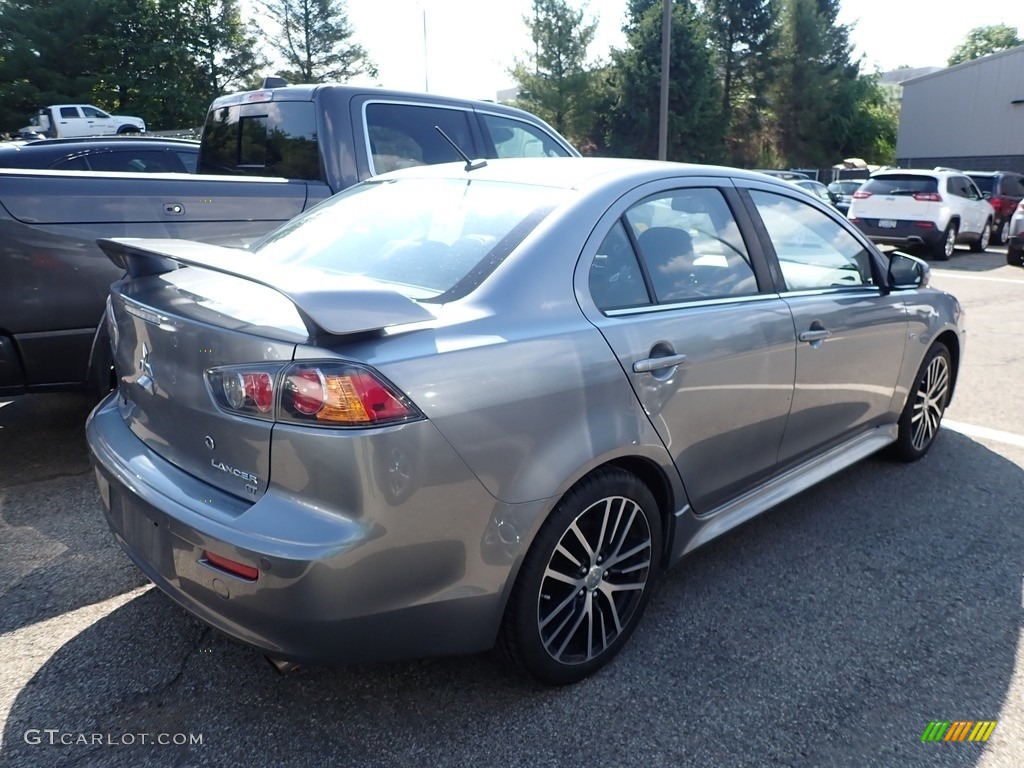 2016 Lancer GT - Mercury Gray Pearl / Black photo #3