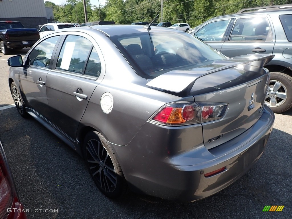 2016 Lancer GT - Mercury Gray Pearl / Black photo #4
