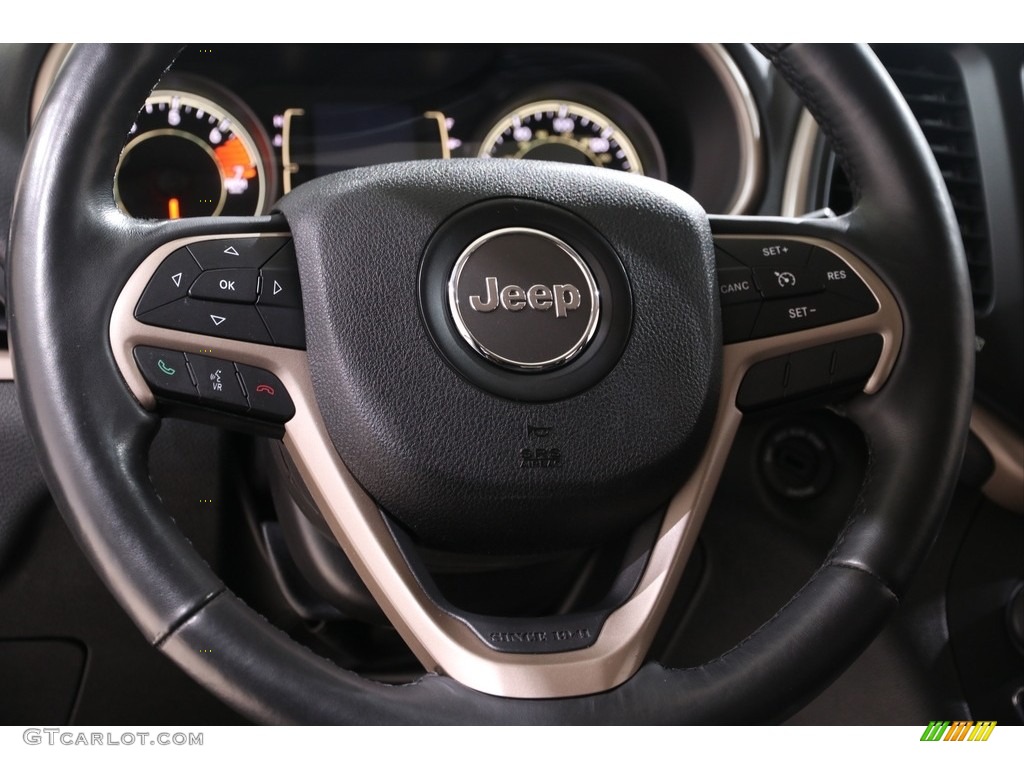 2016 Cherokee Latitude 4x4 - True Blue Pearl / Black photo #7