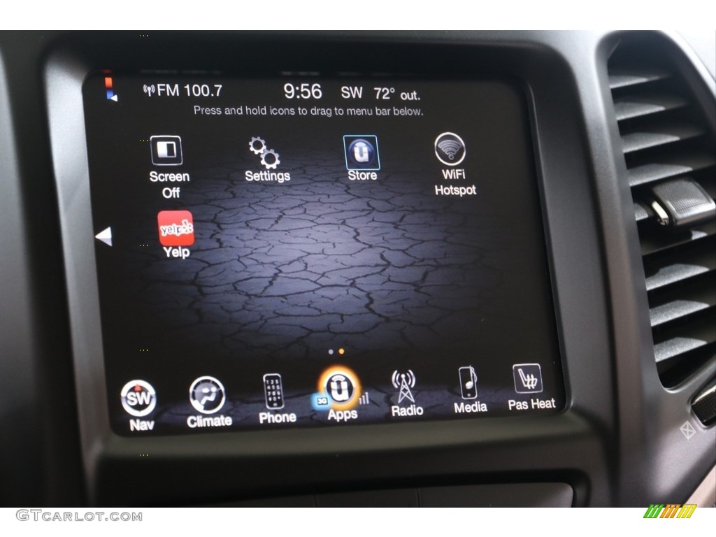 2016 Cherokee Latitude 4x4 - True Blue Pearl / Black photo #14