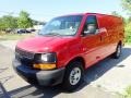 2013 Victory Red Chevrolet Express 2500 Cargo Van  photo #1