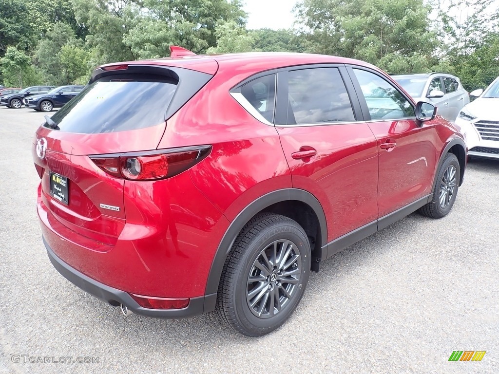 2020 CX-5 Touring AWD - Soul Red Crystal Metallic / Black photo #2