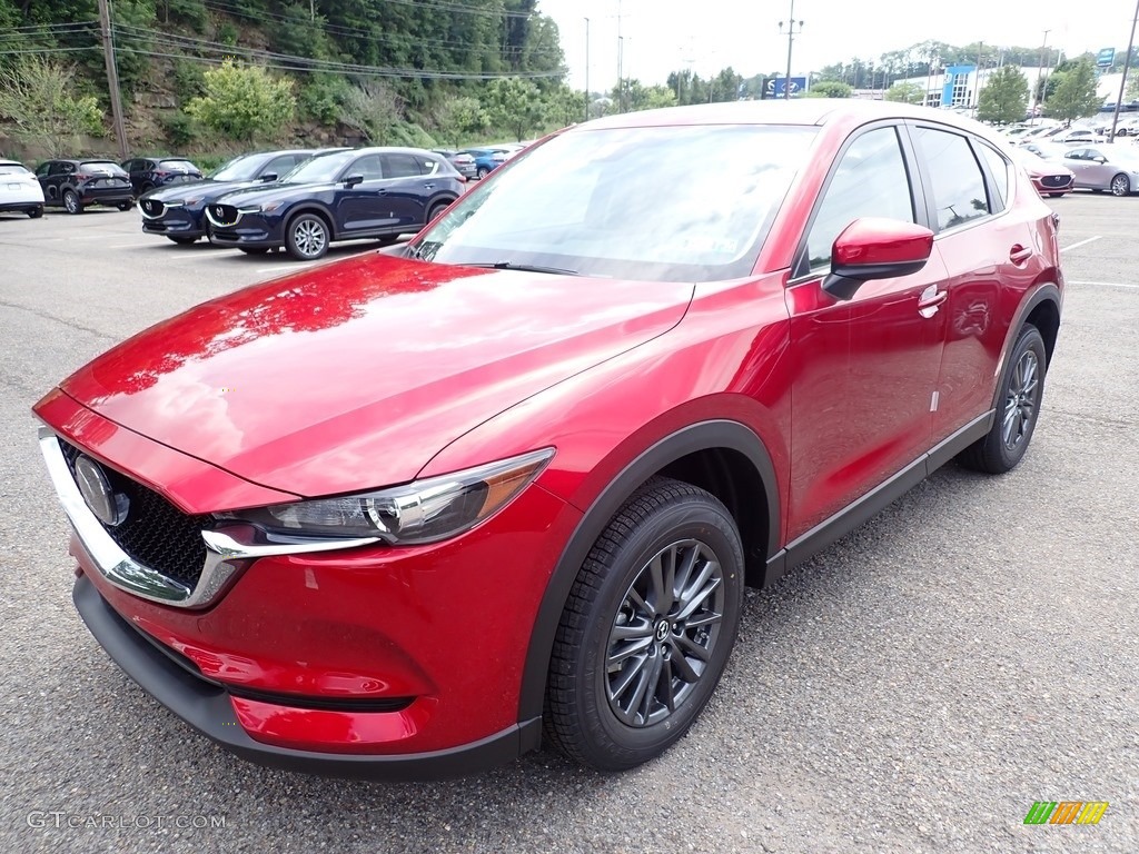 2020 CX-5 Touring AWD - Soul Red Crystal Metallic / Black photo #5