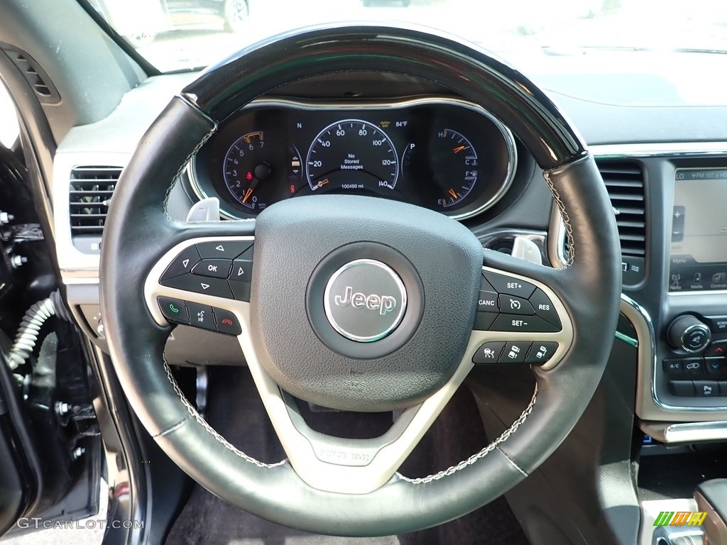 2016 Jeep Grand Cherokee Overland 4x4 Steering Wheel Photos