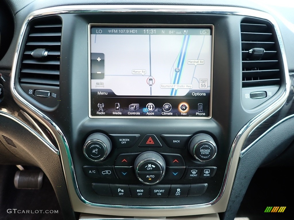 2016 Jeep Grand Cherokee Overland 4x4 Navigation Photo #139104547