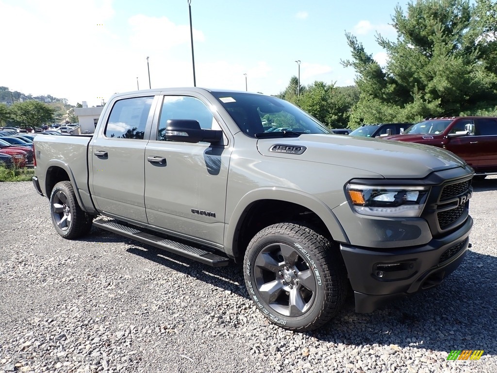 Ceramic Gray 2020 Ram 1500 Big Horn Built to Serve Edition Crew Cab 4x4 Exterior Photo #139104682