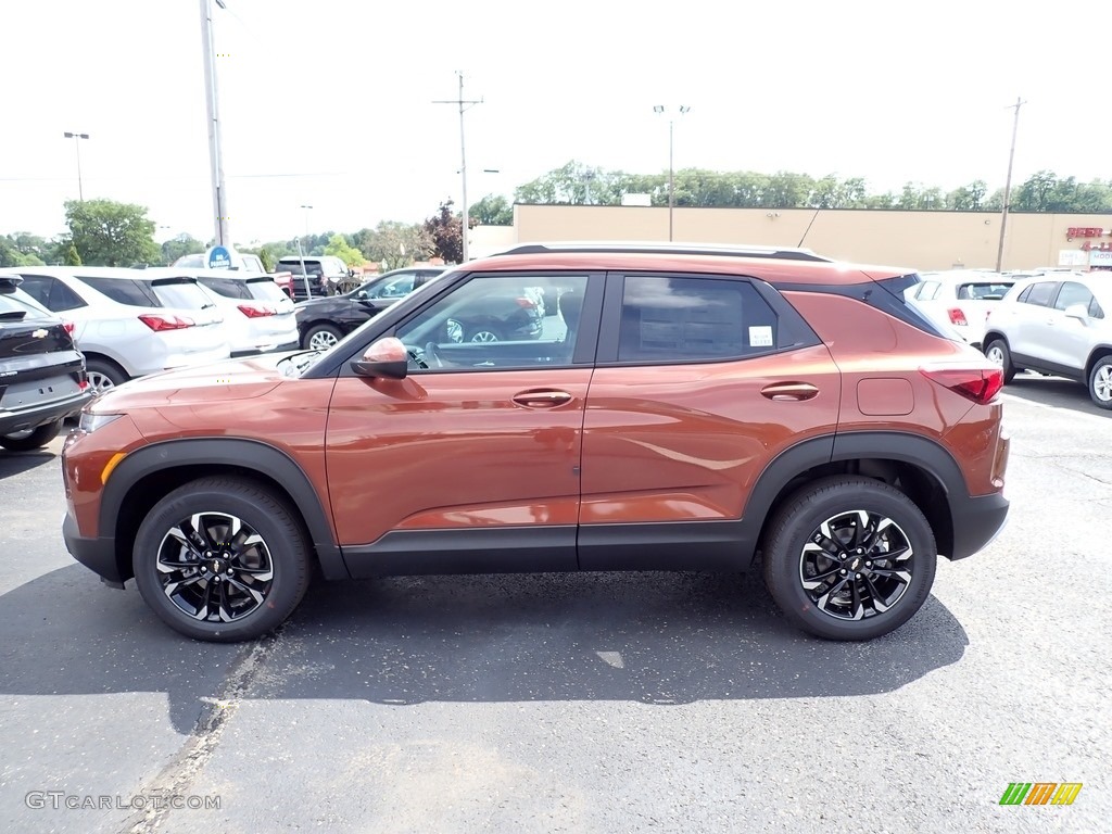 Dark Copper Metallic 2021 Chevrolet Trailblazer LT AWD Exterior Photo #139105042