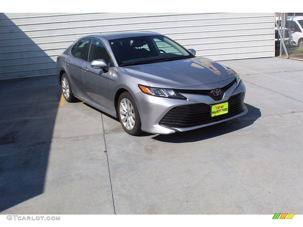 2019 Camry LE - Celestial Silver Metallic / Ash photo #2