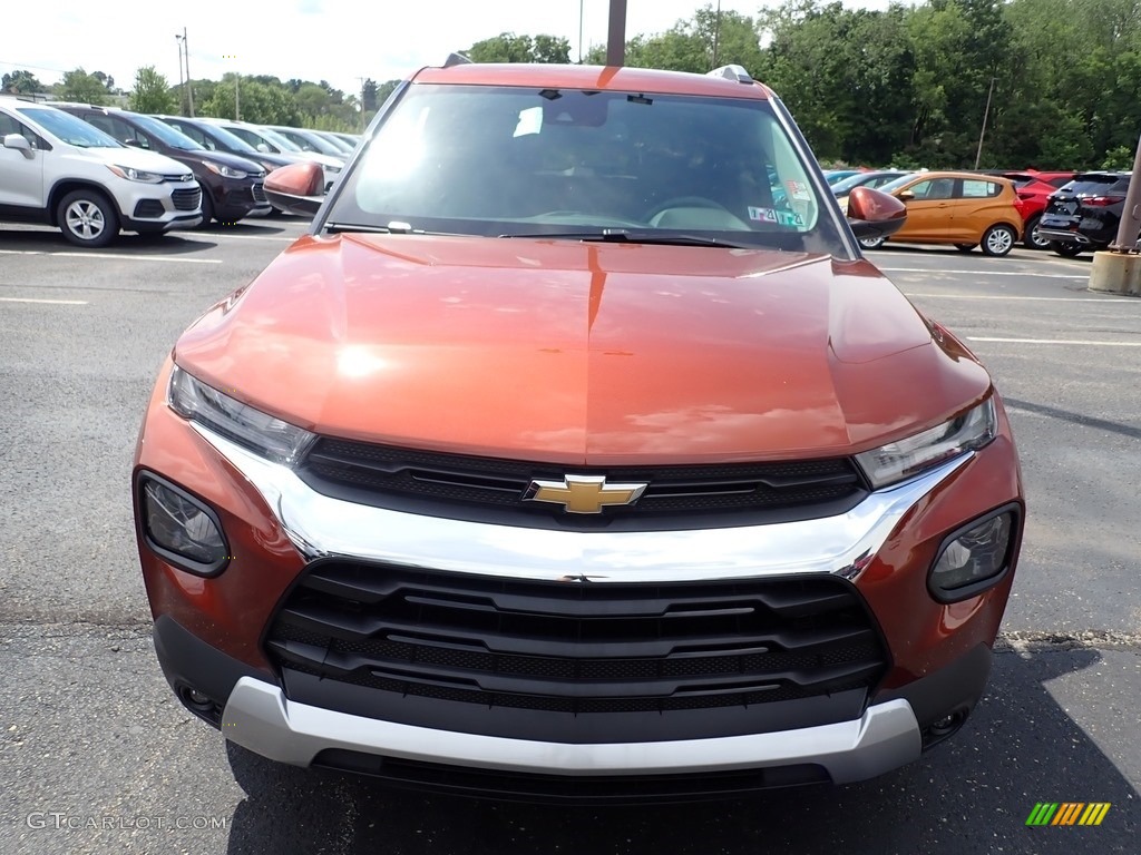 2021 Trailblazer LT AWD - Dark Copper Metallic / Jet Black photo #8