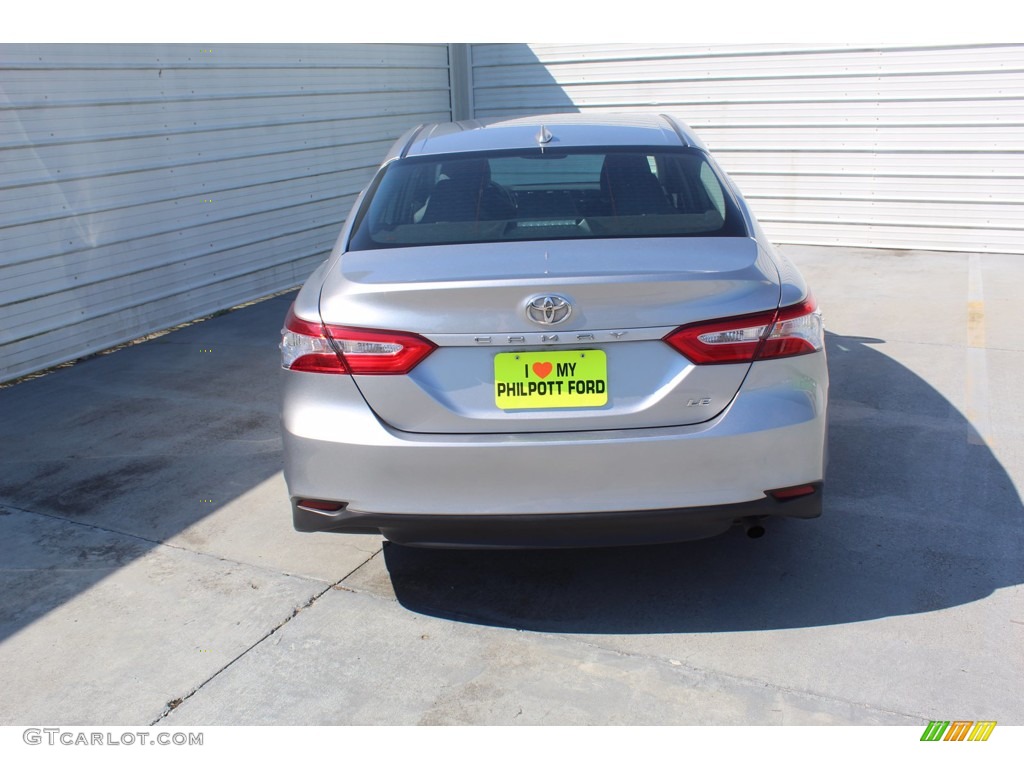 2019 Camry LE - Celestial Silver Metallic / Ash photo #9