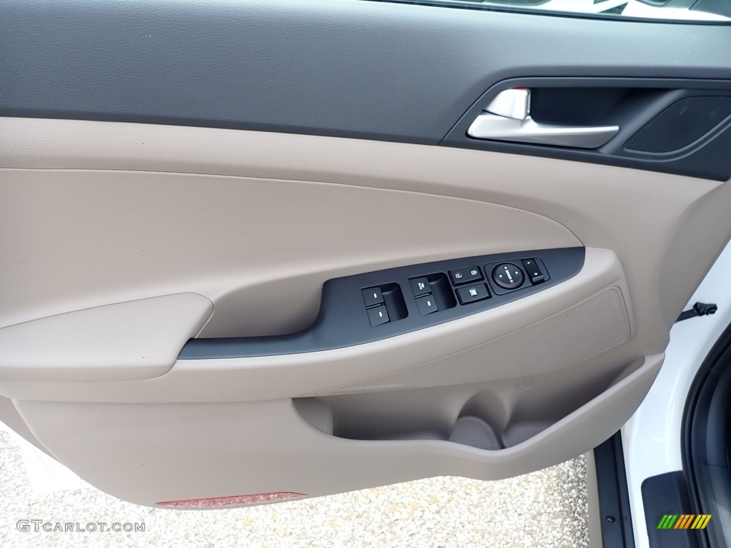 2021 Hyundai Tucson SEL AWD Beige Door Panel Photo #139105369