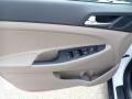 Beige 2021 Hyundai Tucson SEL AWD Door Panel