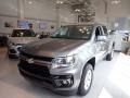 Satin Steel Metallic 2021 Chevrolet Colorado LT Crew Cab 4x4