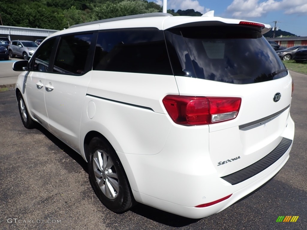 2016 Sedona LX - Clear White / Camel photo #6