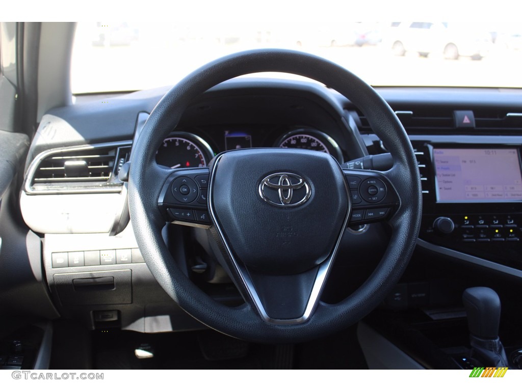 2019 Camry LE - Celestial Silver Metallic / Ash photo #27
