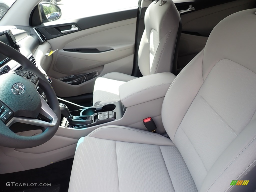 Gray Interior 2021 Hyundai Tucson SEL AWD Photo #139105774